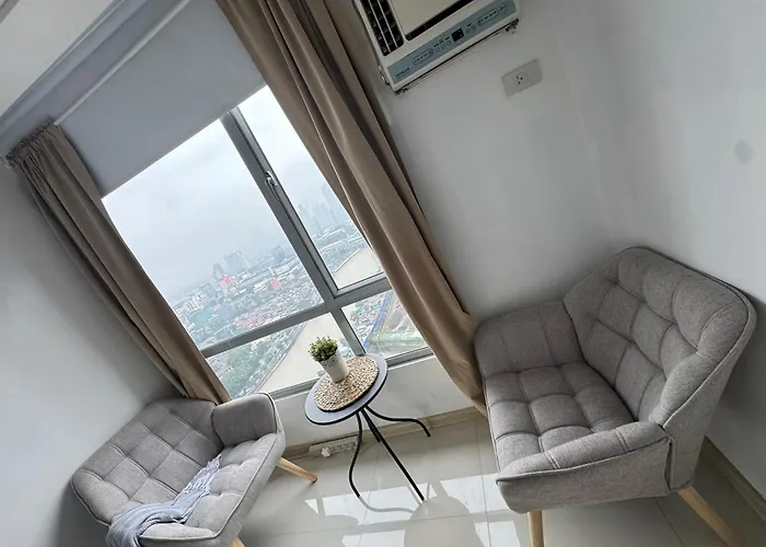 Mi Casa - Cozy With Free Access To Fitness Centre, Swimming Pool And Stunning View Located Near The Cbd Of Ortigas, Makati, Bgc